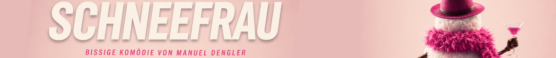 Die pinke Schneefrau