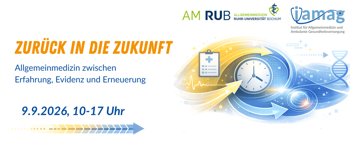 Tag der Allgemeinmedizin 2026 „Zurück in  die Zukunft - Allgemeinmedizin zwischen  Erfahrung, Evidenz und Erneuerung“