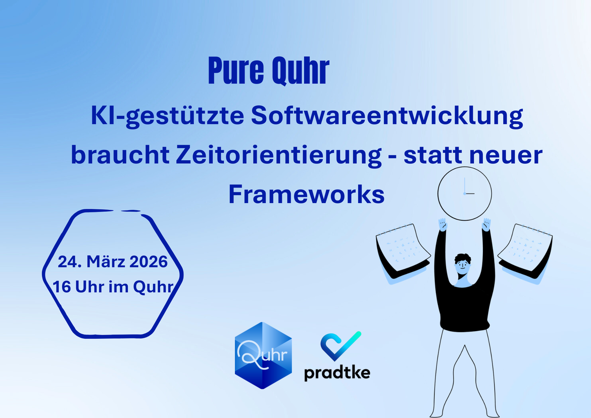 KI-gestützte Softwareentwicklung braucht Zeitorientierung - statt neuer Frameworks