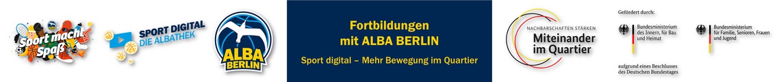 Sport digital im Quartier: Präsenz-Fortbildung mit ALBA BERLIN in Berlin-Gropiusstadt