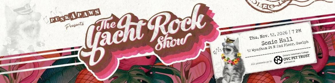 The Yacht Rock Show @ Sonic Hall, Guelph ON