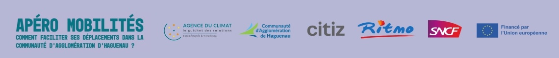 Apéro Mobilités - comment faciliter ses déplacements dans la Communauté d'Agglomération d'Haguenau