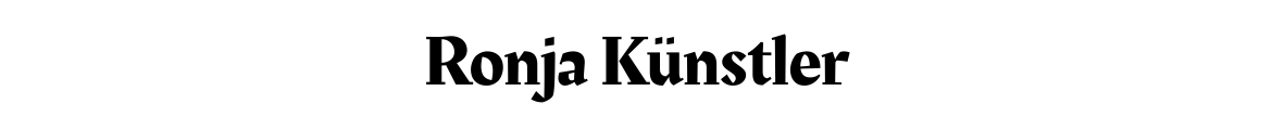 Ronja Künstler