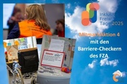 Inklusiver Freiwilligentag 2025: MitmachAktion 4 Inklusion checken mit den FZA Barriere-Checkern