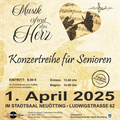 XX Konzertreihe für Senioren - Musik erfreut das Herz (Stadtsaal/Neuötting)