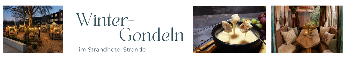 Wintergondeln im Strandhotel