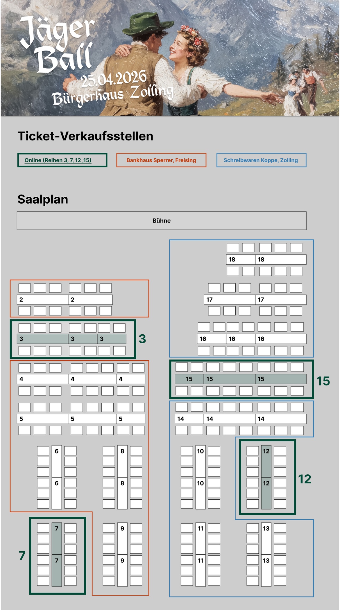 Jägerball Freising 2026