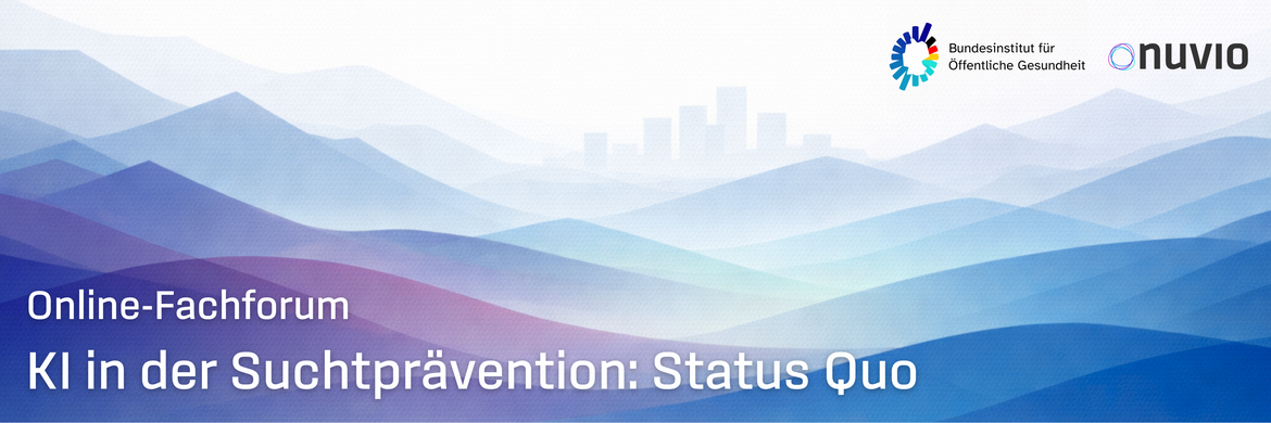 Online-Fachforum – KI in der Suchtprävention: Status Quo