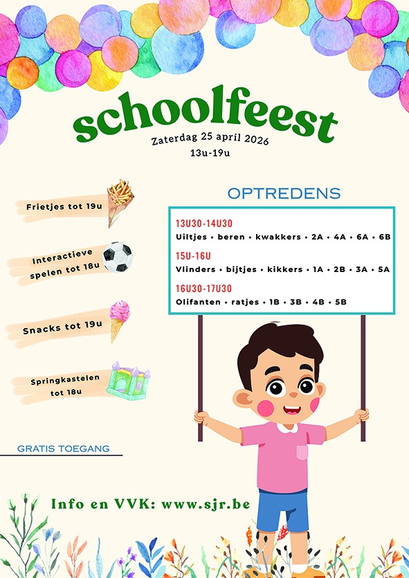 Het Schoolfeest SJR