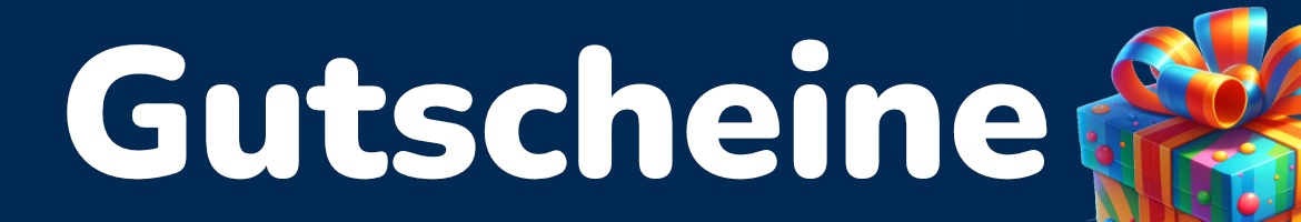 Geschenkgutscheine – einlösbar in unserem Online-Vorverkauf