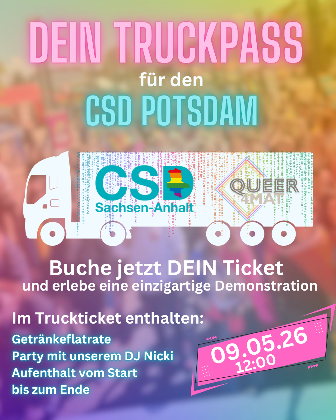 Truckpass CSD Potsdam 2026