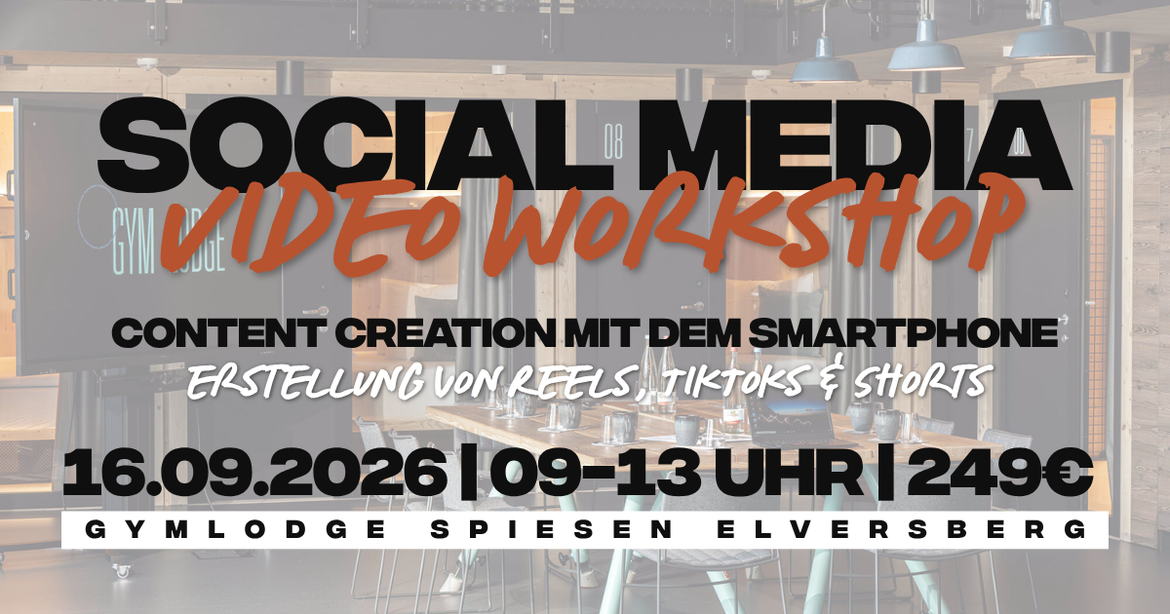 Social Media Video Workshop | Content Creation mit dem Smartphone