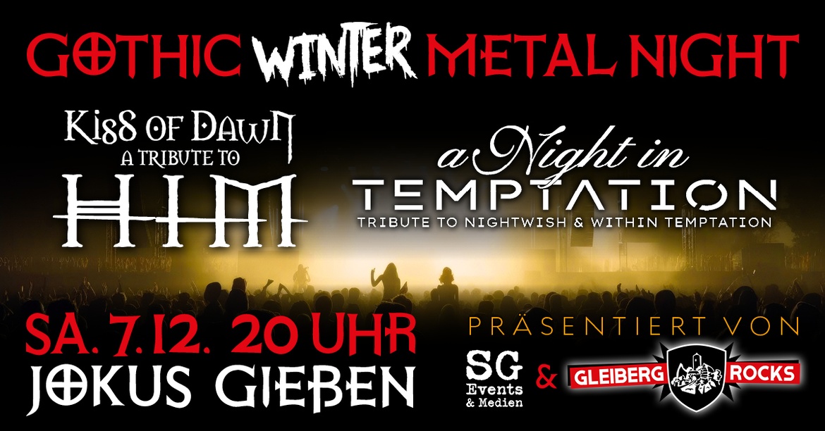 Gothic Winter Metal Night mit Kiss of Dawn & A Night in Temptation