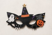 Halloween aus Papier: Schaurige Papiermasken