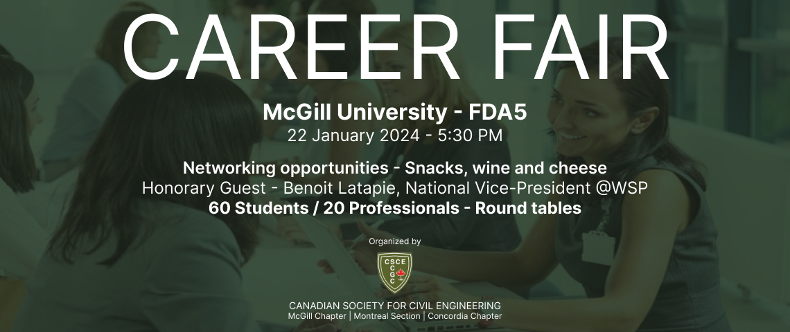 CSCE Montreal - Career Forum