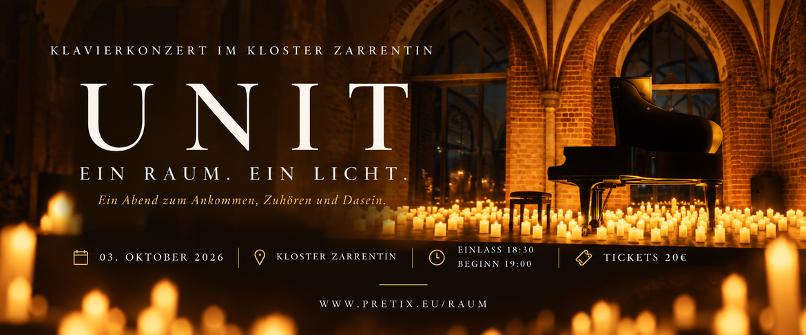 UNIT - ein Raum. Ein Licht.
