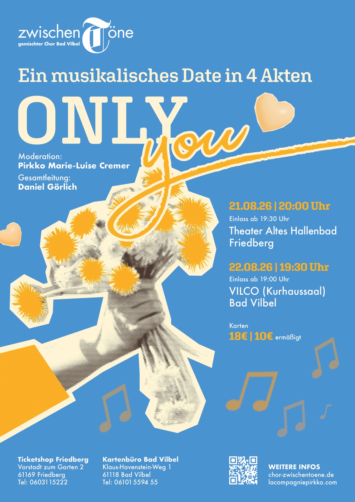 ONLY YOU. Ein musikalisches Date in 4 Akten