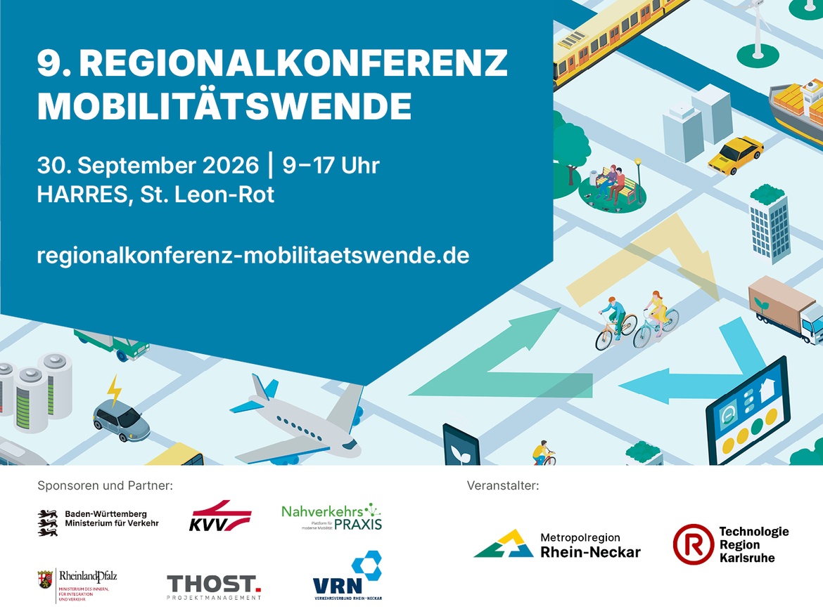 9. Regionalkonferenz Mobilitätswende 2026