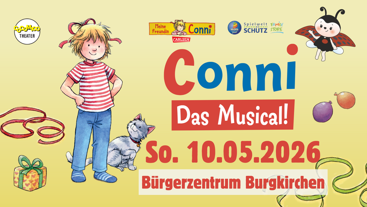 „Conni – Das Musical!“: Die Mitmach-Musicalproduktion! Live auf Tour!