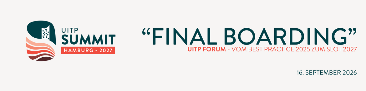 „Final boarding": UITP Forum - Vom Best Practice 2025 zum Slot 2027.