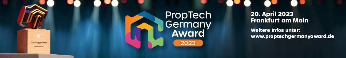 PropTech Germany Award 2023 20.04. 2023
