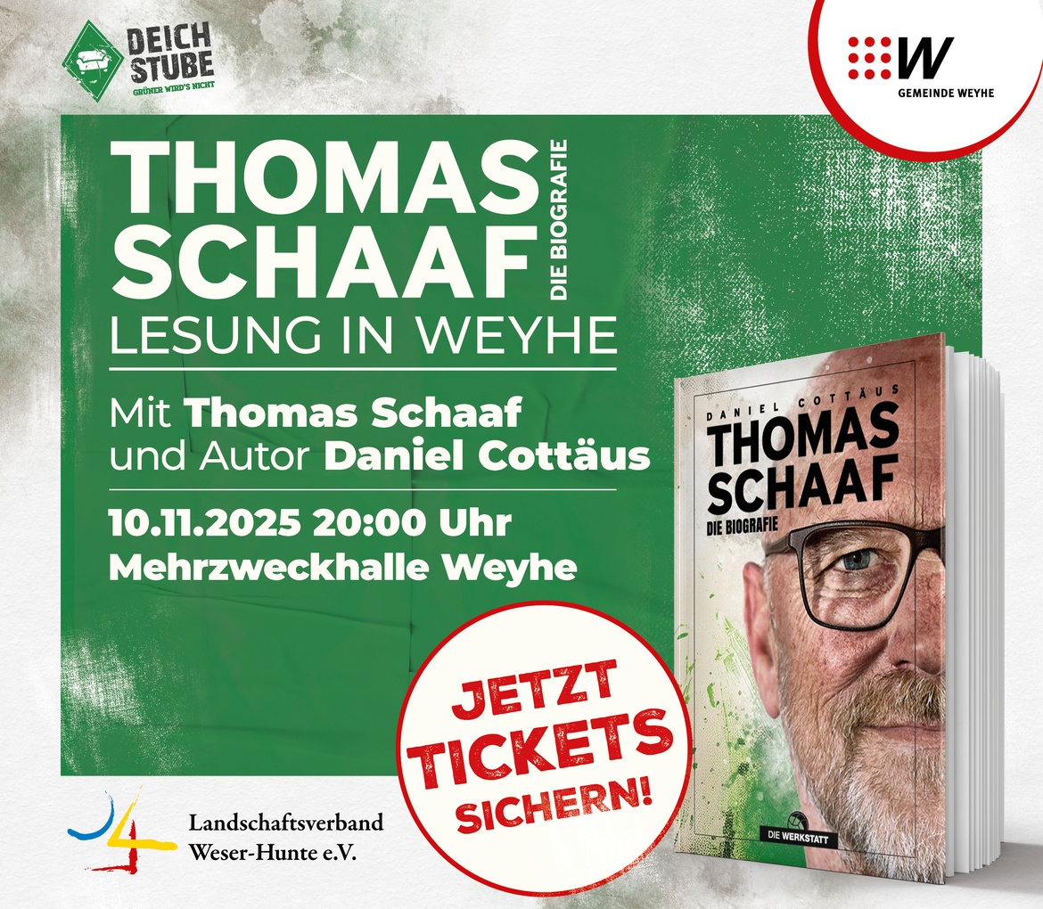 Lesung Daniel Cottäus und Thomas Schaaf