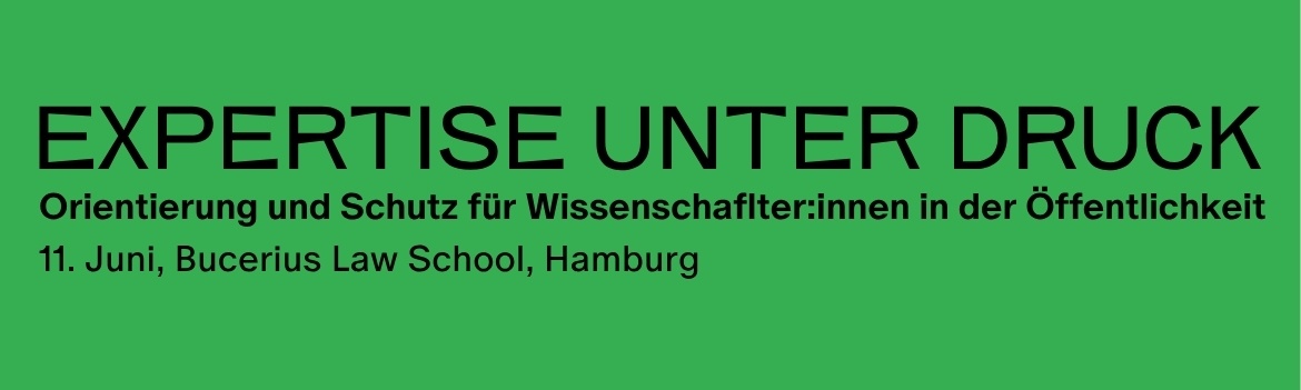 Expertise unter Druck – Symposium & Diskussion 2026: Wissenschaft in Zeiten von Polarisierung und Politisierung
