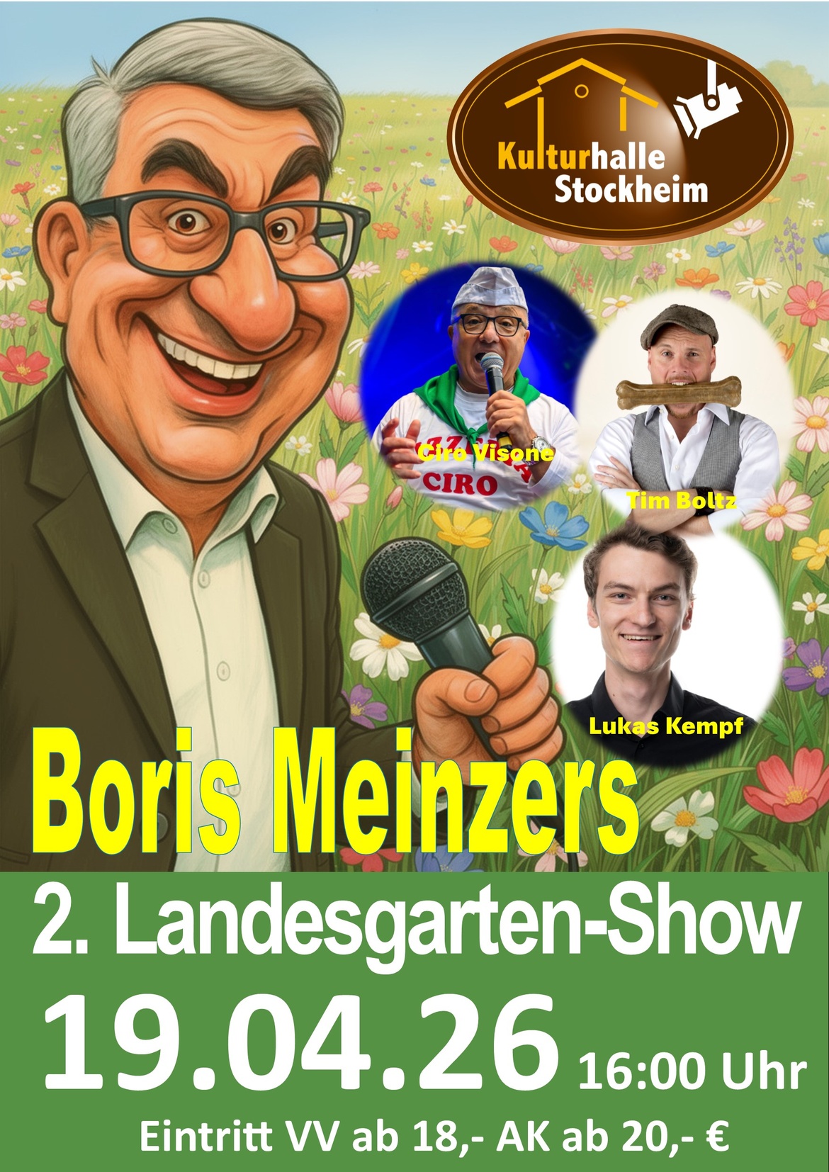 2. Boris Meinzers lustige Landesgarten-Show