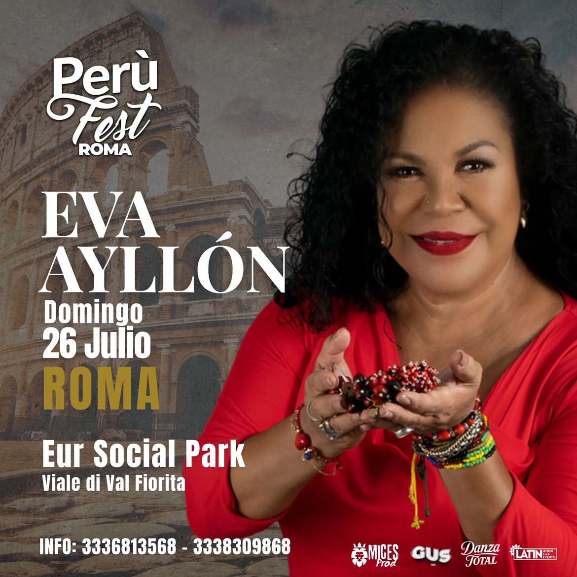 Peru Fest Roma - Eva Ayllon