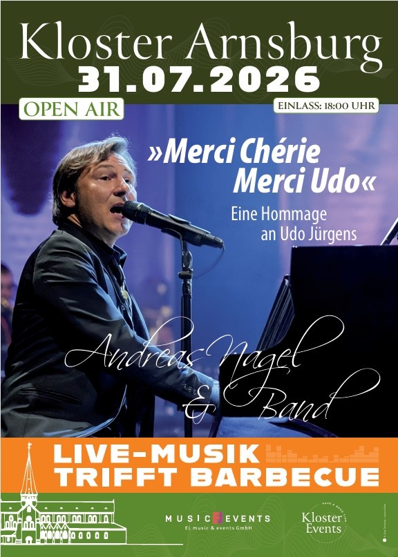 MERCI CHÉRIE, MERCI UDO - Eine Homage an Udo Jürgens - Live-Musik trifft Barbecue