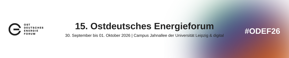 15. Ostdeutsches Energieforum