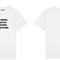 T-Shirt "Ich weiß, was ich gestern getan habe"  in white mit schwarzfarbigem Druck