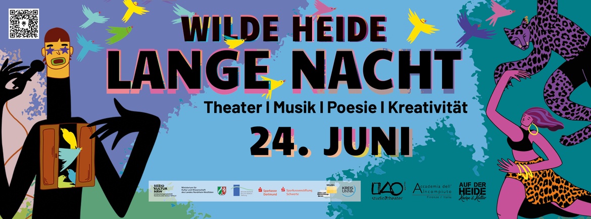 🎭 WILDE HEIDE: Lange Nacht (mit DIE DURSTIGEN, Schwarz/Rot Atemgold 09, u.a.)