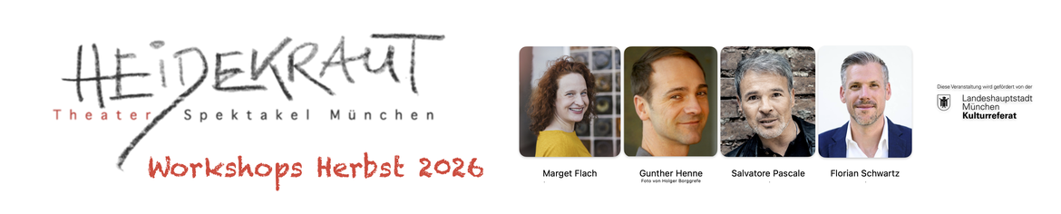 Theater-Workshops Herbst 2026