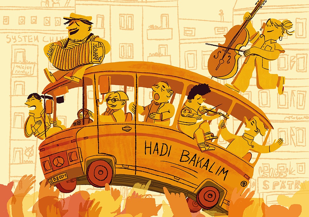 Der Operndolmuş kommt mit: „Hadi Bakalım – Auf geht’s“