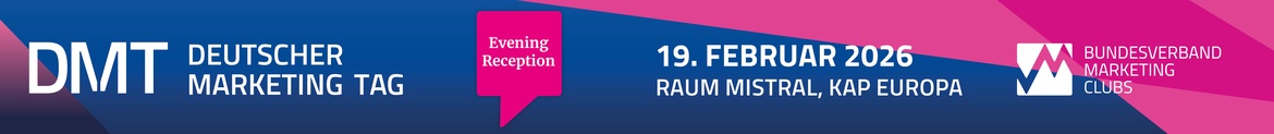 Evening Reception im Rahmen des Deutschen Marketing Tages 2026