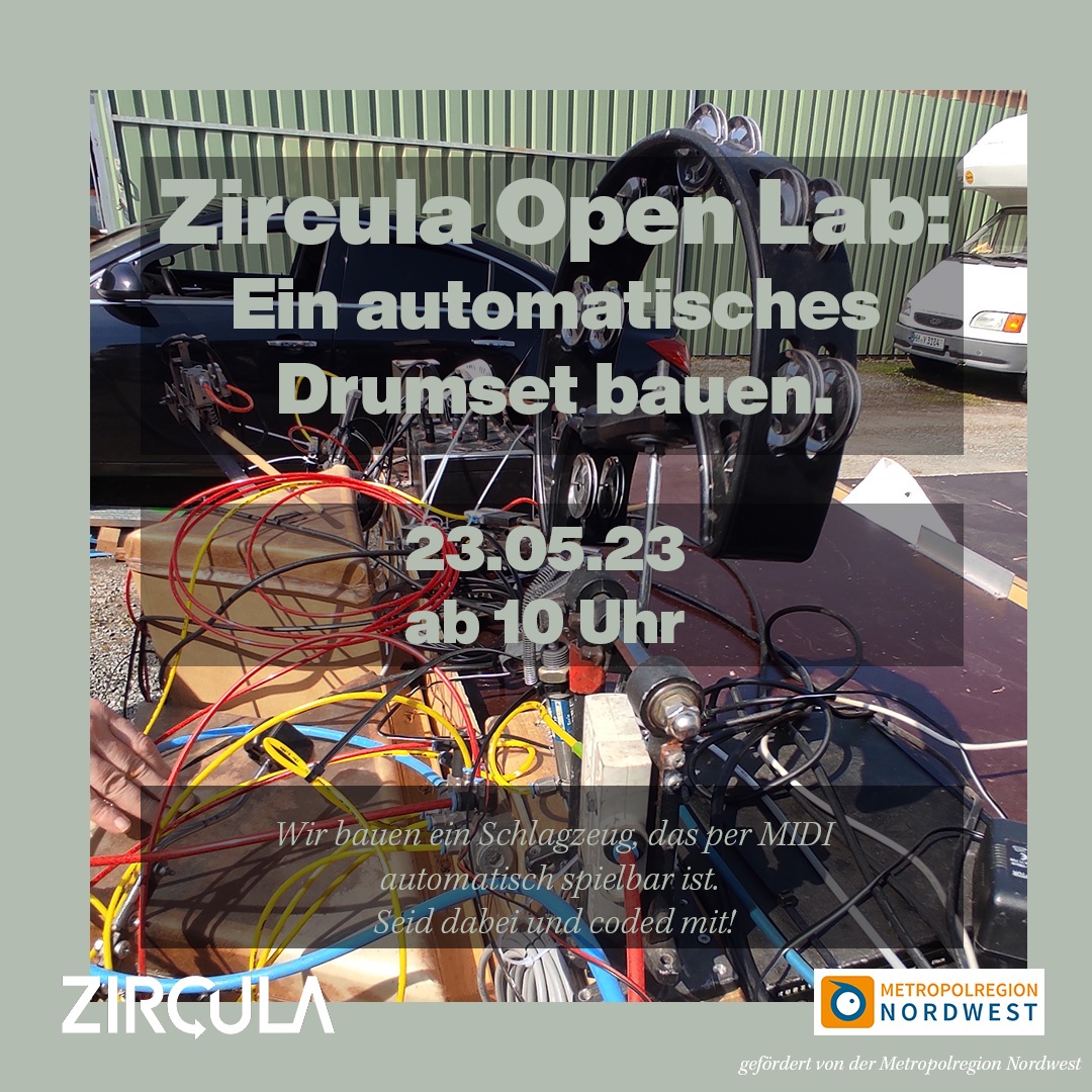 Open Lab: Einen Drumset Automaten Bauen