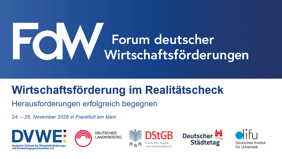 Forum deutscher Wirtschaftsförderungen 2026