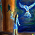 Der blaue Vogel