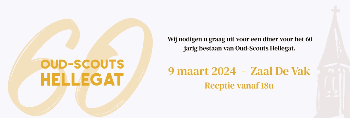 Diner 60 jaar Oud-Scouts Hellegat