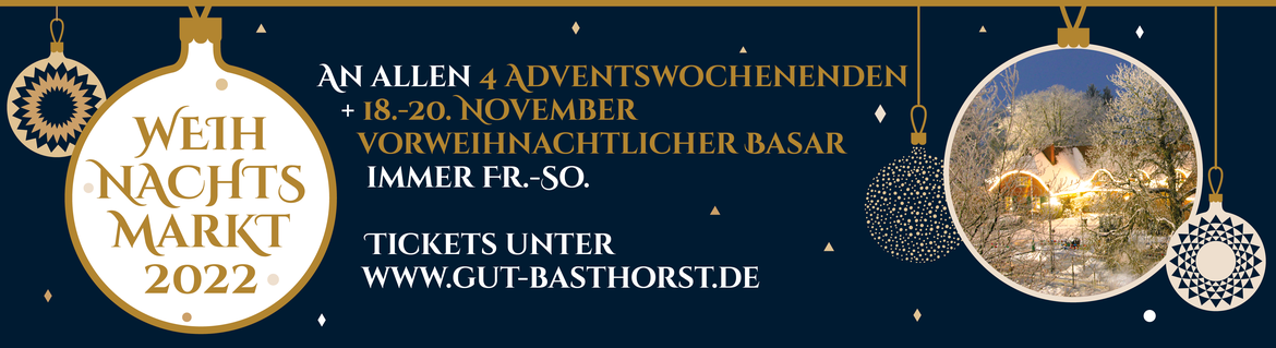 Weihnachtsmarkt Gut Basthorst