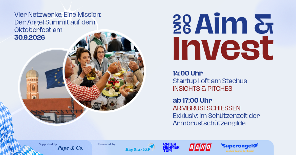 Aim & Invest - Der Angel Wiesn Summit