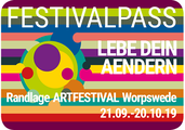 FESTIVALPASS LEBE DEIN AENDERN Artfestival Worpswede