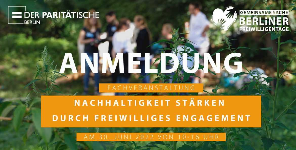 Nachhaltigkeit stärken durch freiwilliges Engagement