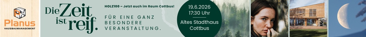Die Zeit ist reif • Holz100 Cottbus