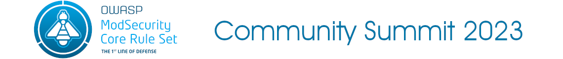OWASP CRS Community Summit