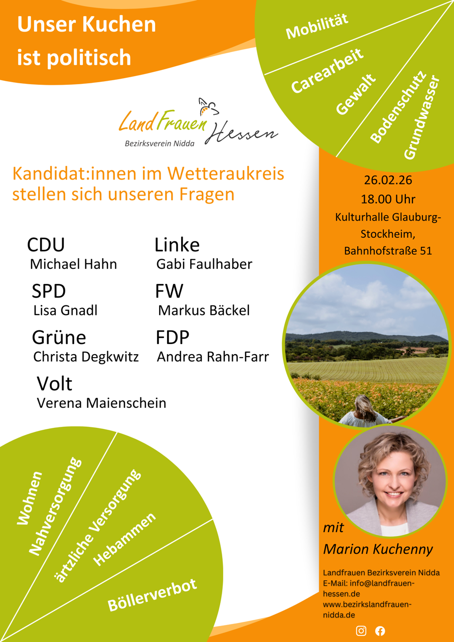 Unser Kuchen ist politisch!