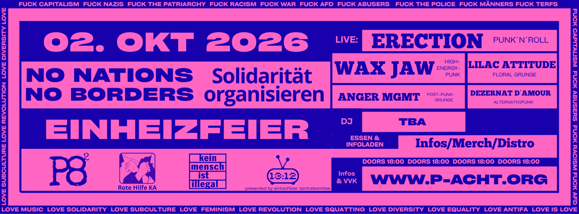 EINHEIZFEIER 2026
