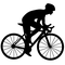 Tisch Fahrradfahrer