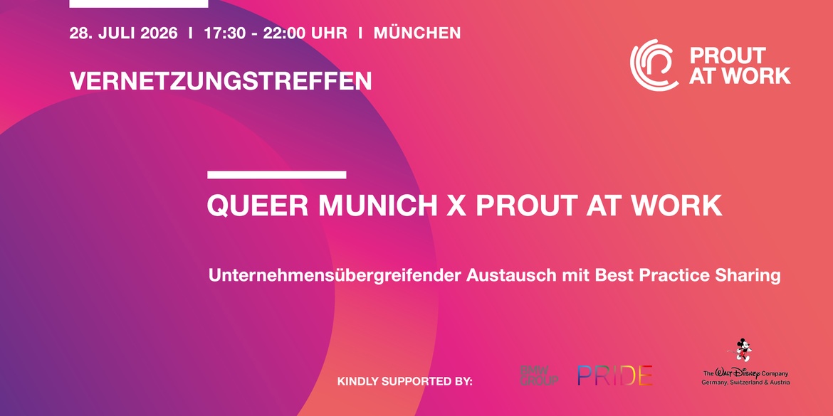 Queer Munich x PROUT AT WORK